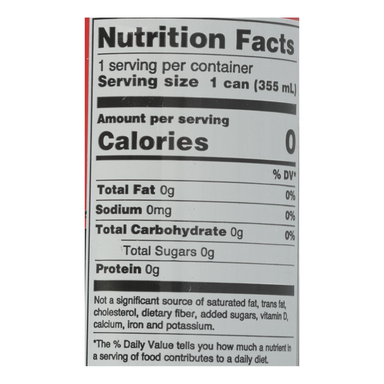 Zevia Zero Calorie Energy Drink Grapefruit 12-Pack 12oz