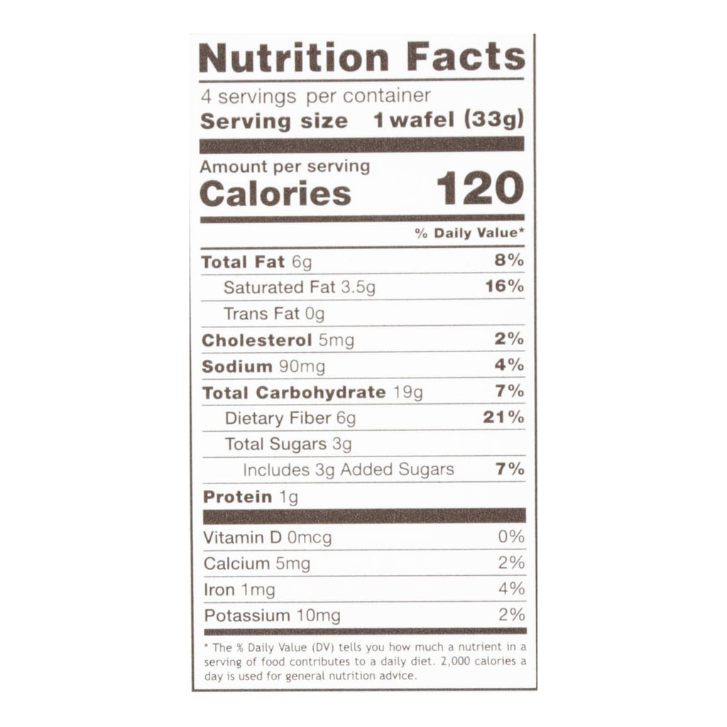 Vanilla Caramel Wafels 4pk - Case of 12 (4.64 oz each)