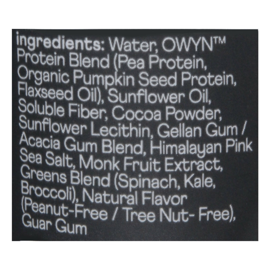 OWYN Protein Drink - No Nut Butter Cup, 12-Pack