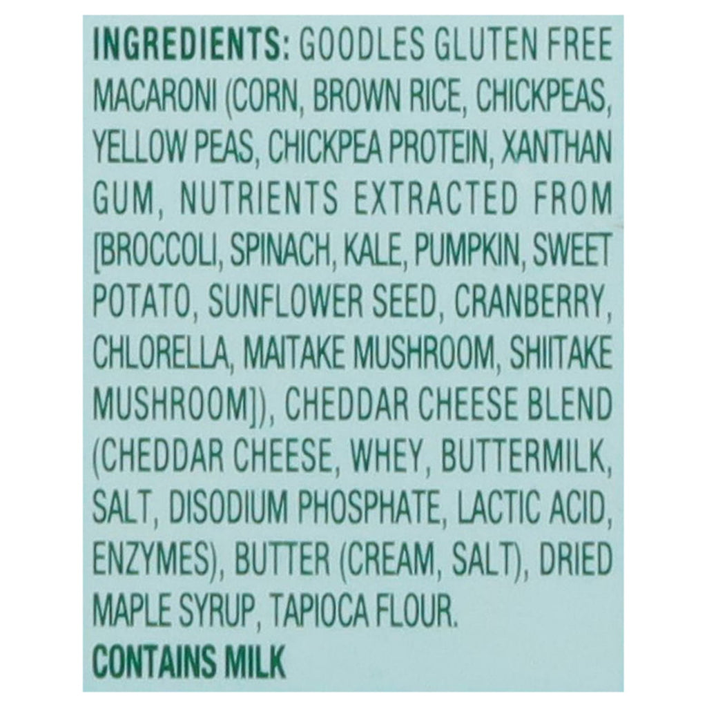 Goodles - Mac & Cheese Gf Cheddy - CS of 12-6 OZ