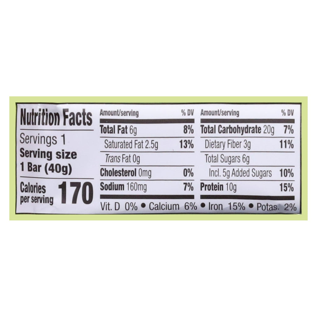 Mezcla - Bar Italian Pistach Choc - CS of 12-1.4 OZ
