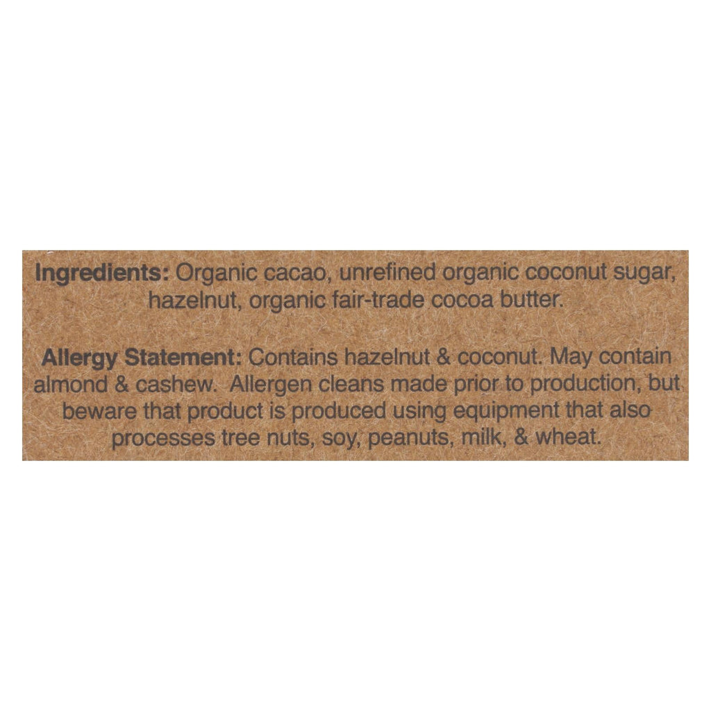 Hu - Dark Chocolate Bar Hazelnut Butter - Case of 12-2.1 OZ
