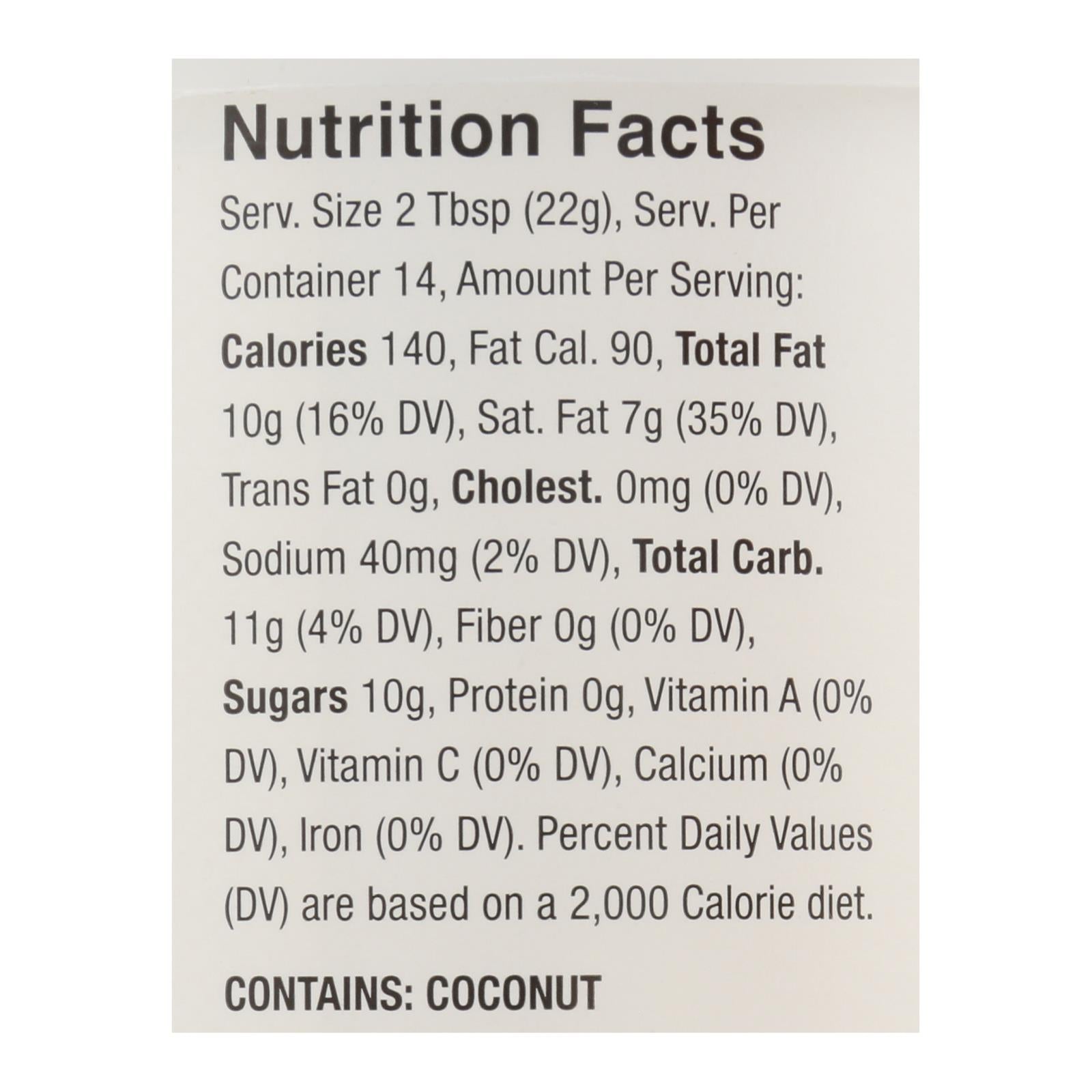 Miss Jones Organic Vanilla Frosting - Case of 6, 320g