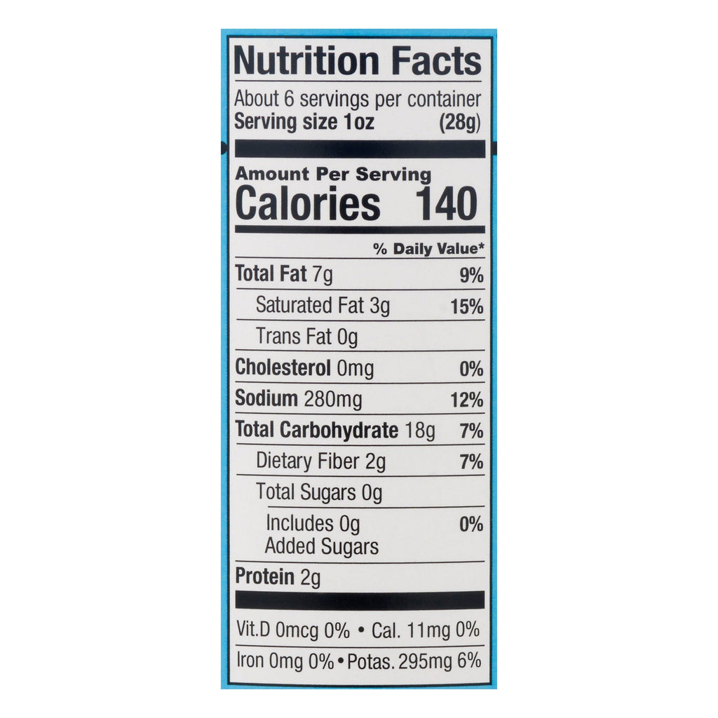 Good Crisp Co. Potato Crisps Salt/Vinegar Case, 8 x 5.6 Oz