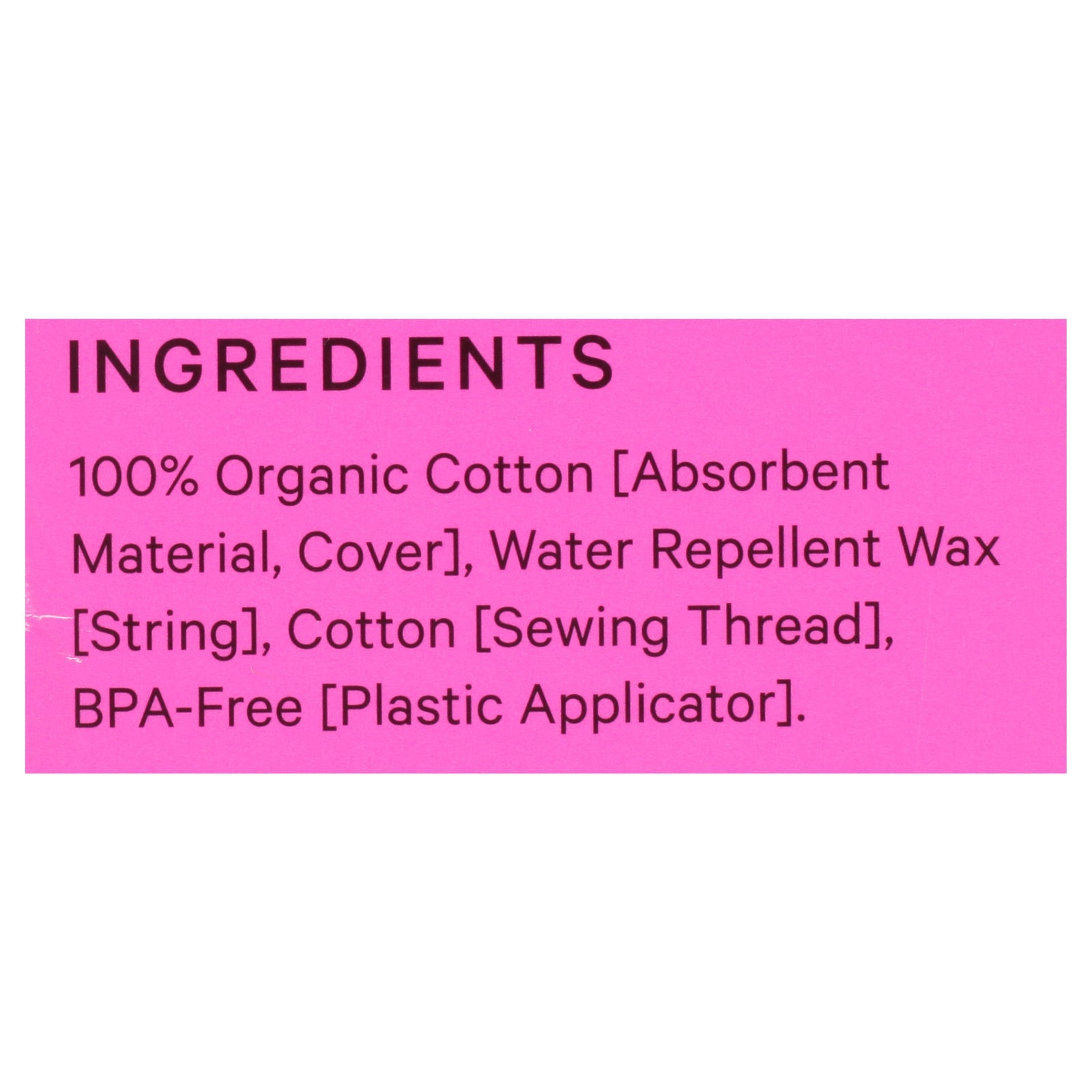 The Honey Pot - Tampon Reg Plst App Uscnt - EA of 1-18 CT