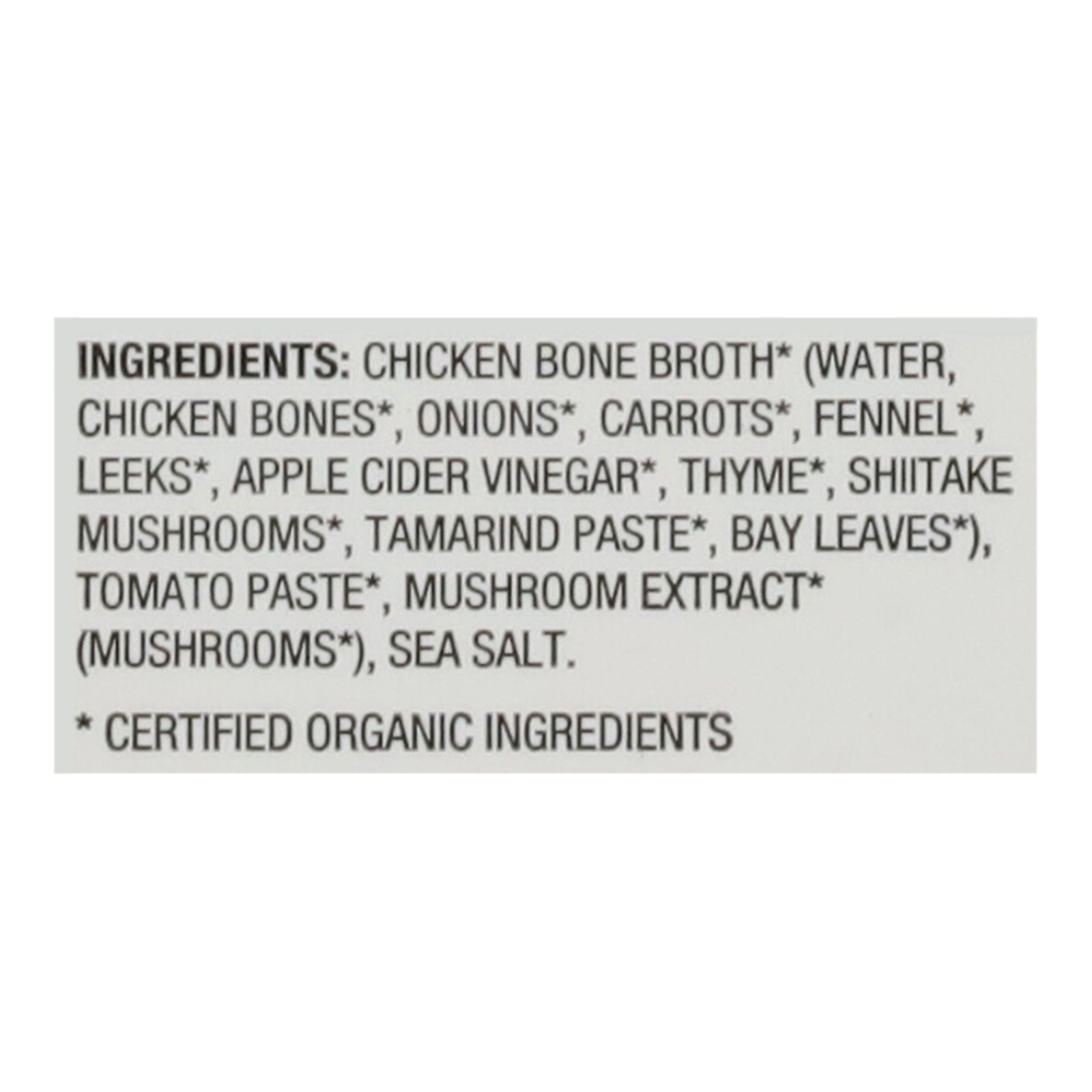 Kettle And Fire - Broth Og2 Chkn Low Sodium - CS of 8-32 OZ
