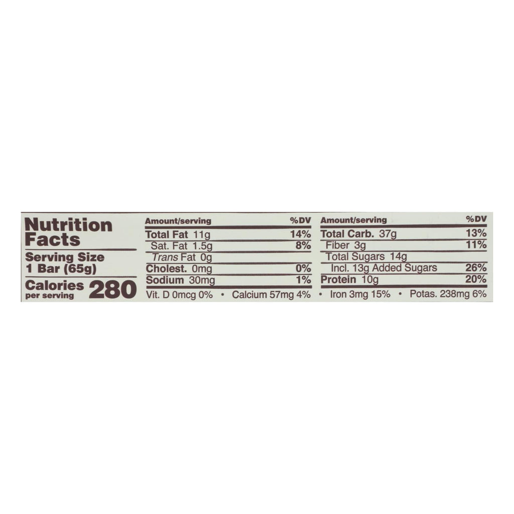 Gomacro Organic Dark Chocolate Almond Bar, Case of 12