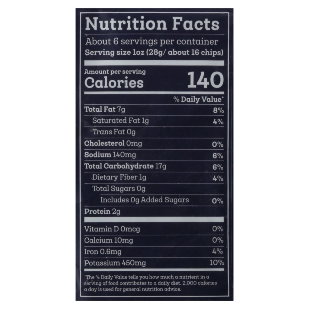 Siete - Kettle Chip Sea Salt - Case Of 6-5.5 Oz