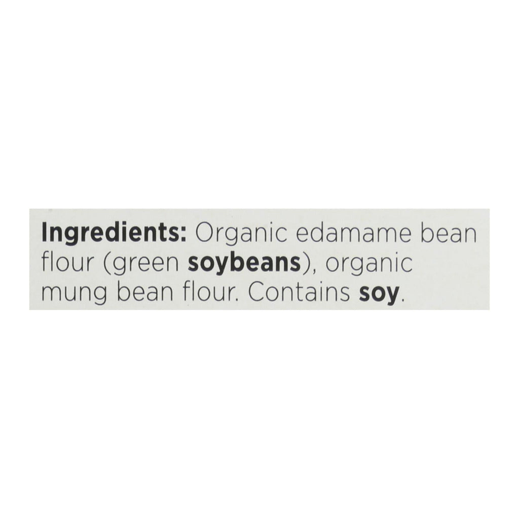 Edamame & Mung Bean Fettuccine Pasta - 6 Pack, 8 Oz.