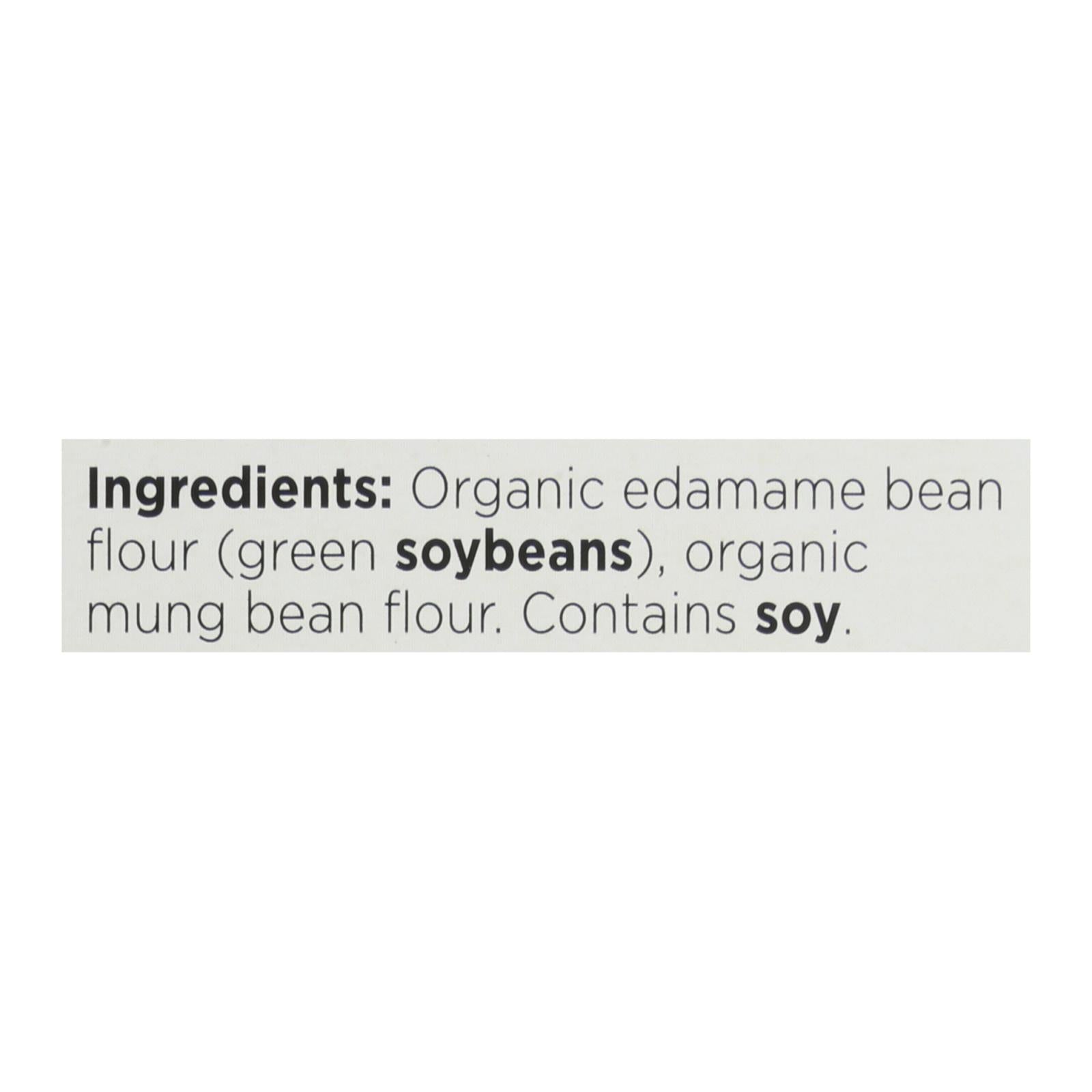 Edamame & Mung Bean Fettuccine Pasta - 6 Pack, 8 Oz.