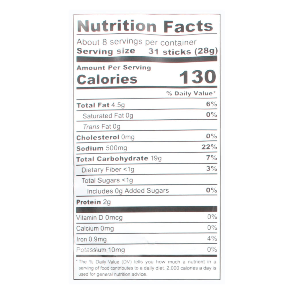 Pop Daddy - Pretzel Sticks Yllw Mstrd - CS of 12-7.5 OZ