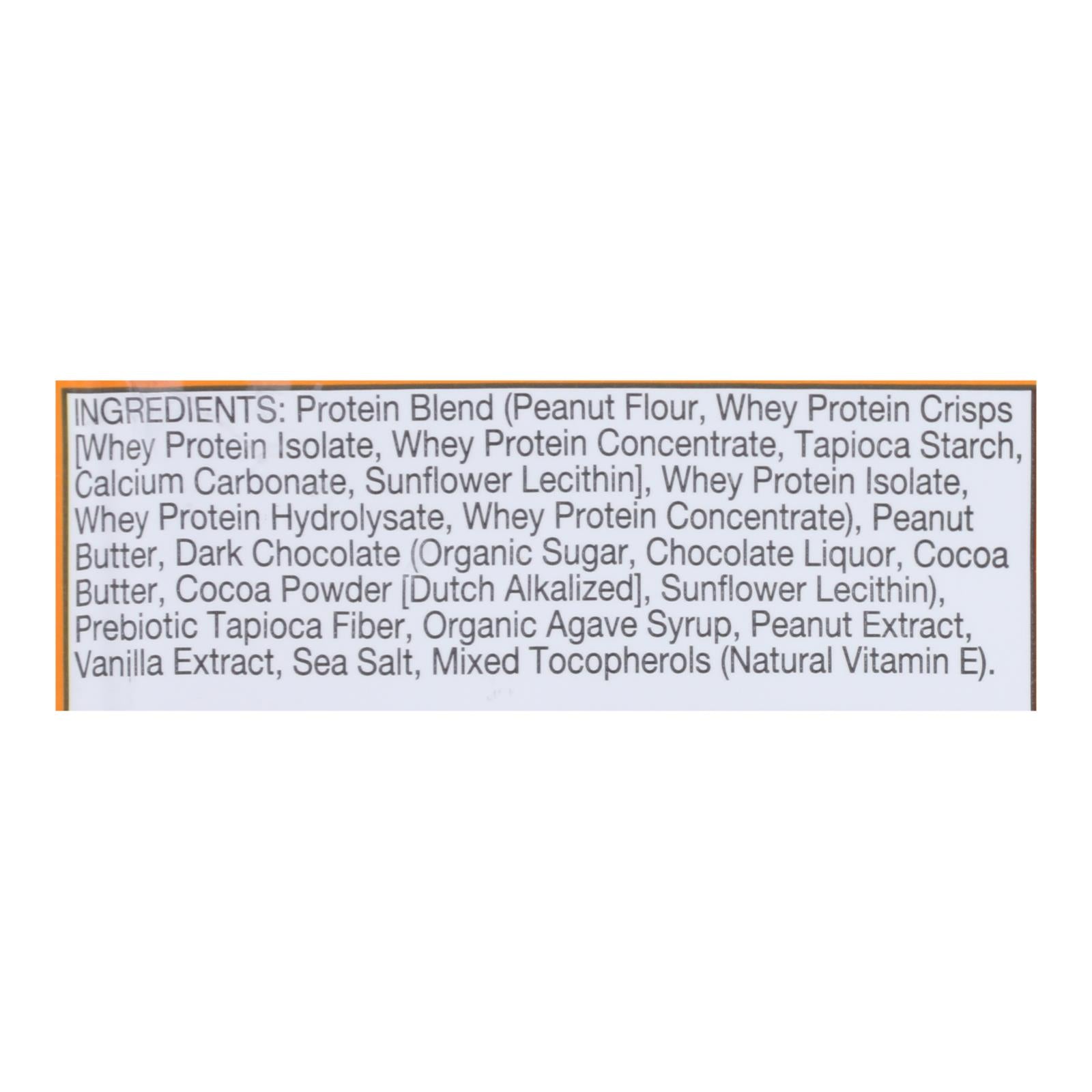 Zing Bars Chocolate Peanut Butter, 1.76 oz, Case of 12