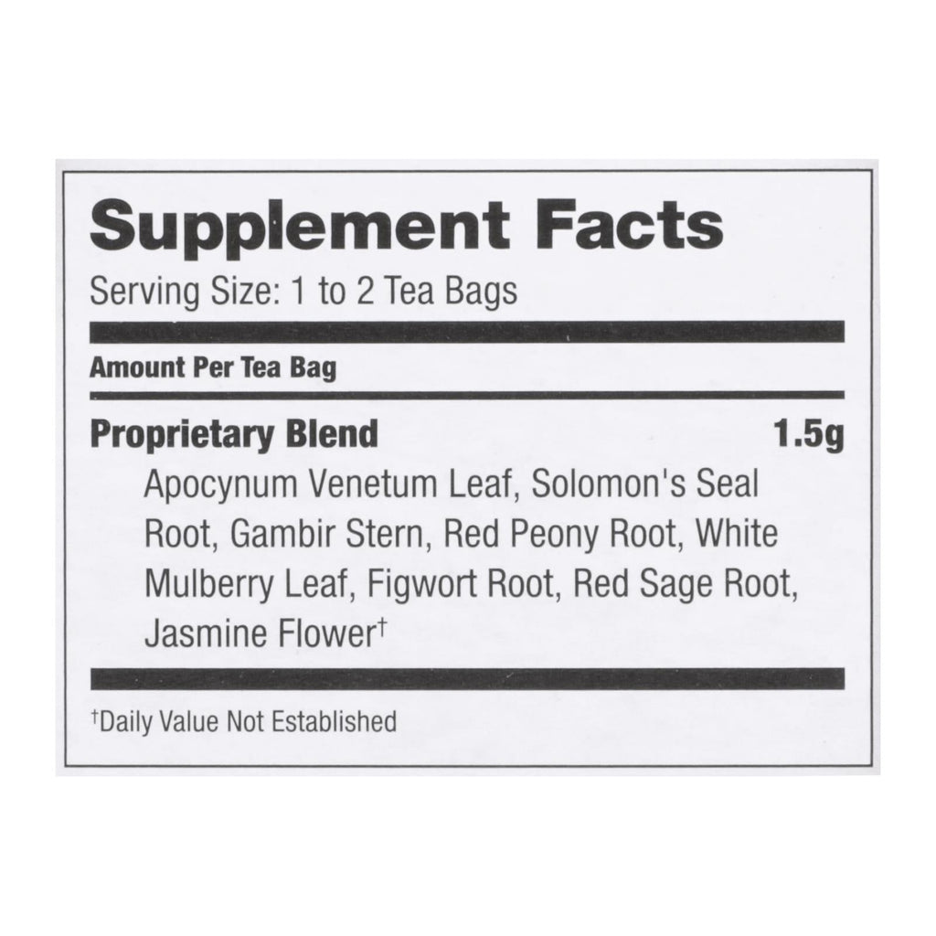 Bravo Teas And Herbs - Tea - Blood Pressure - 20 Bag