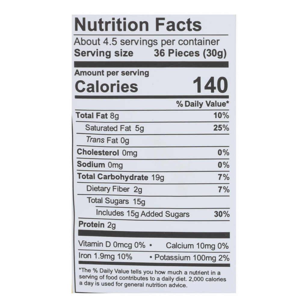 Unreal Dark Chocolate Quinoa Gems - 6 Pack (5 oz each)