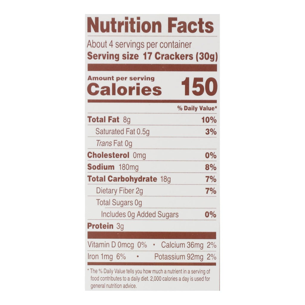 Simple Mills Rosemary Sea Salt Almond Crackers, 6-Pack
