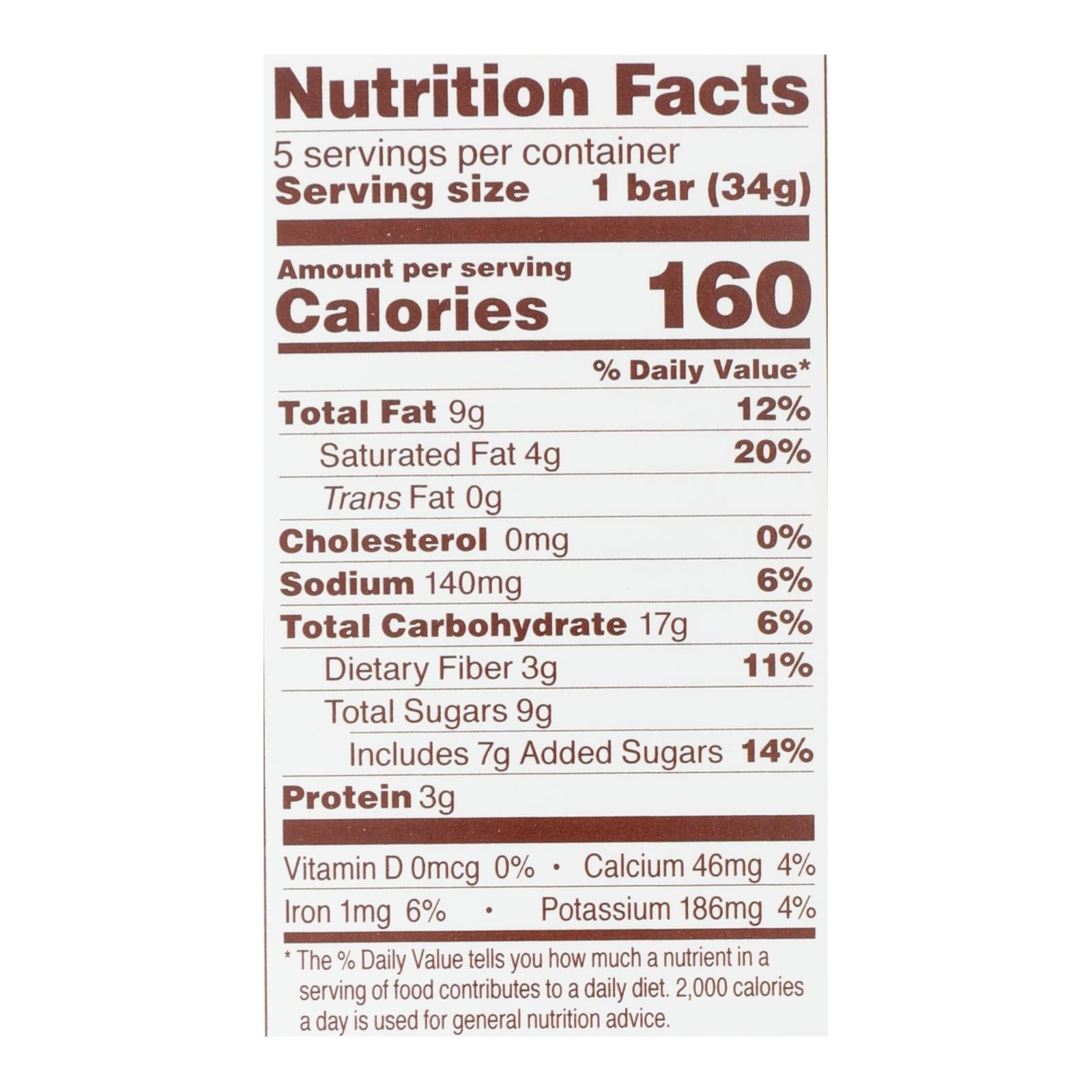 Simple Mills Soft Baked Spice Carrot Cake Bars, 6-Pack