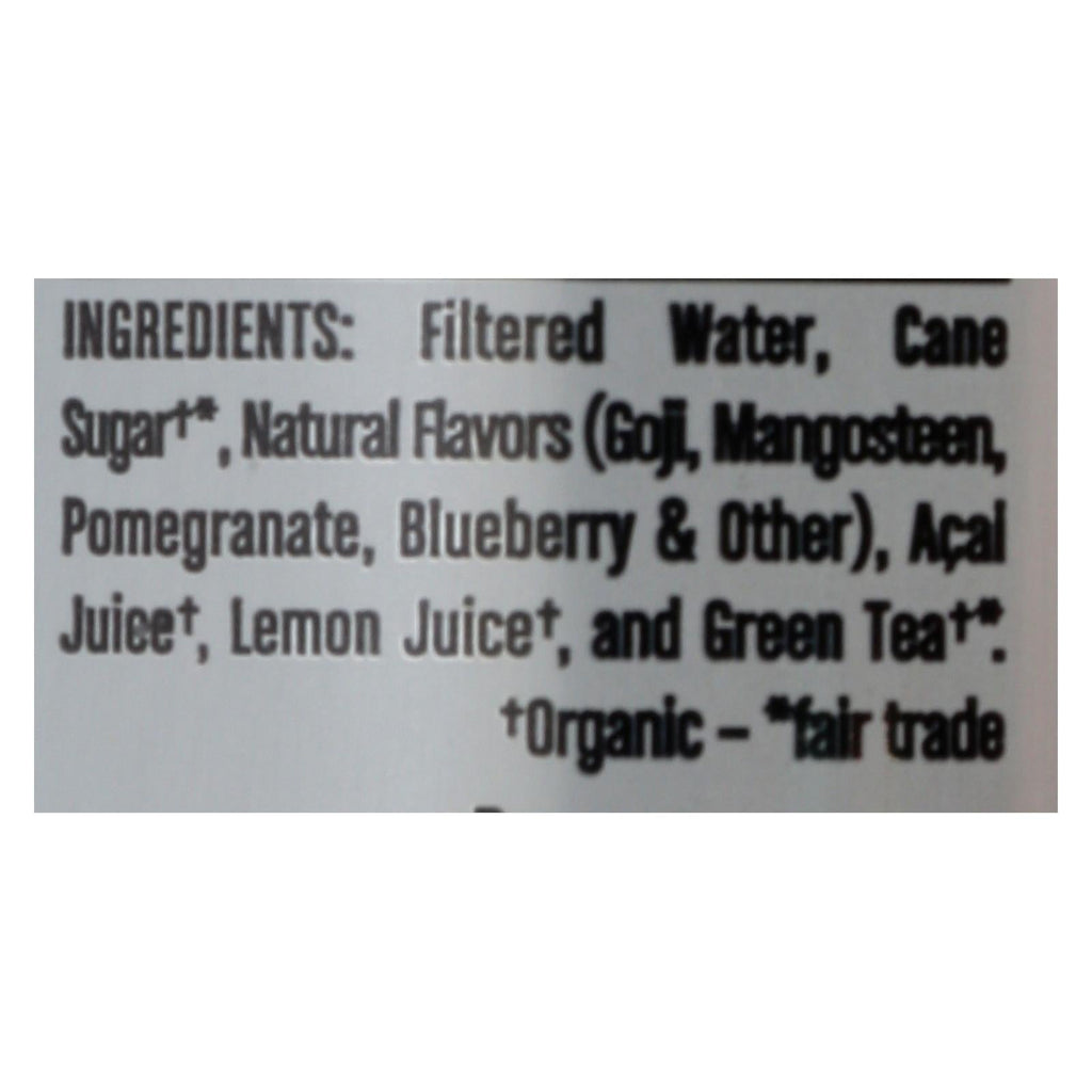 Steaz Super Fruit Green Tea, Lightly Sweetened, 12-Pack