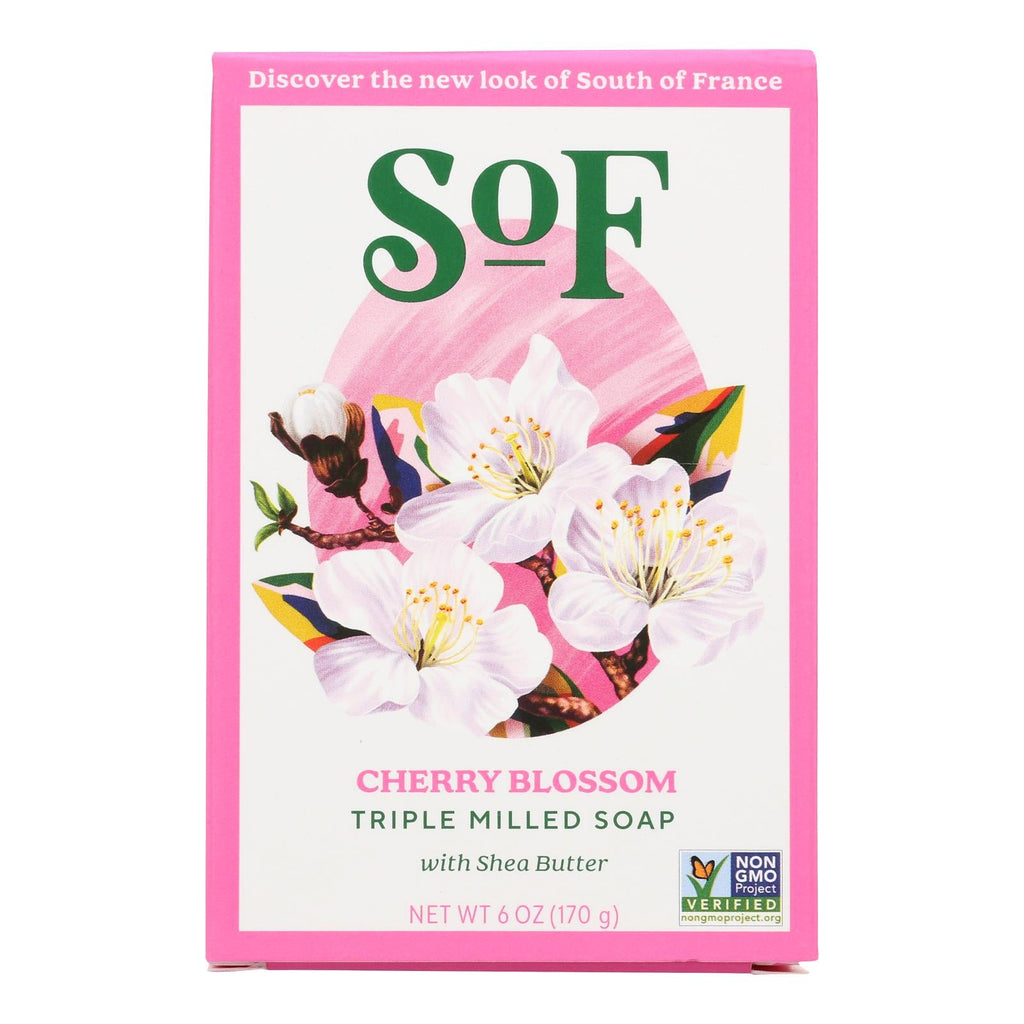 South Of France - Bar Soap Cherry Blssm - 1 Each - 6 Oz
