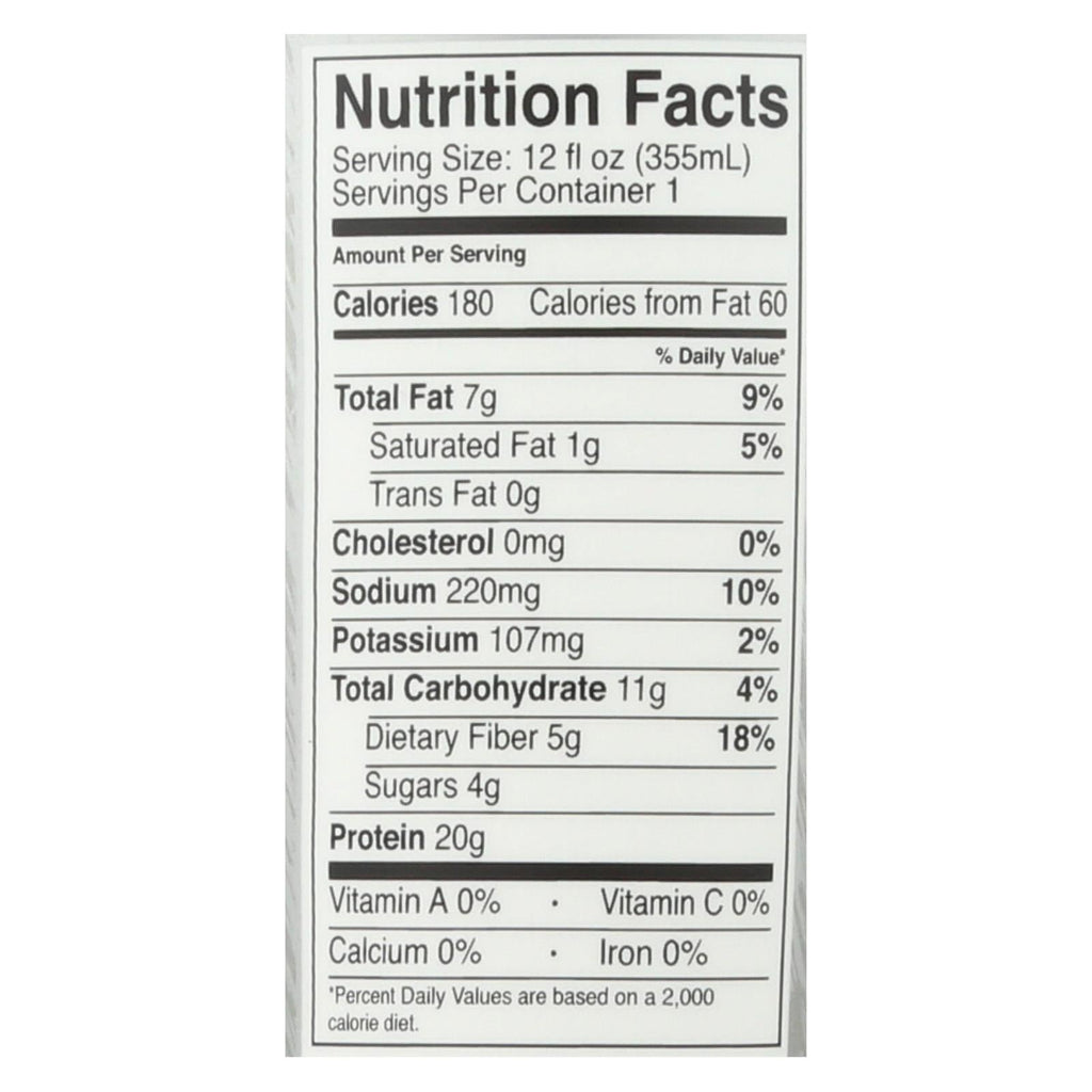 Only What You Need - Plant Based Protein Shake - Vanilla - Case Of 12 - 12 Fl Oz.