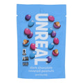 Unreal Dark Chocolate Peanut Gems  - Case of 6 - 5 OZ