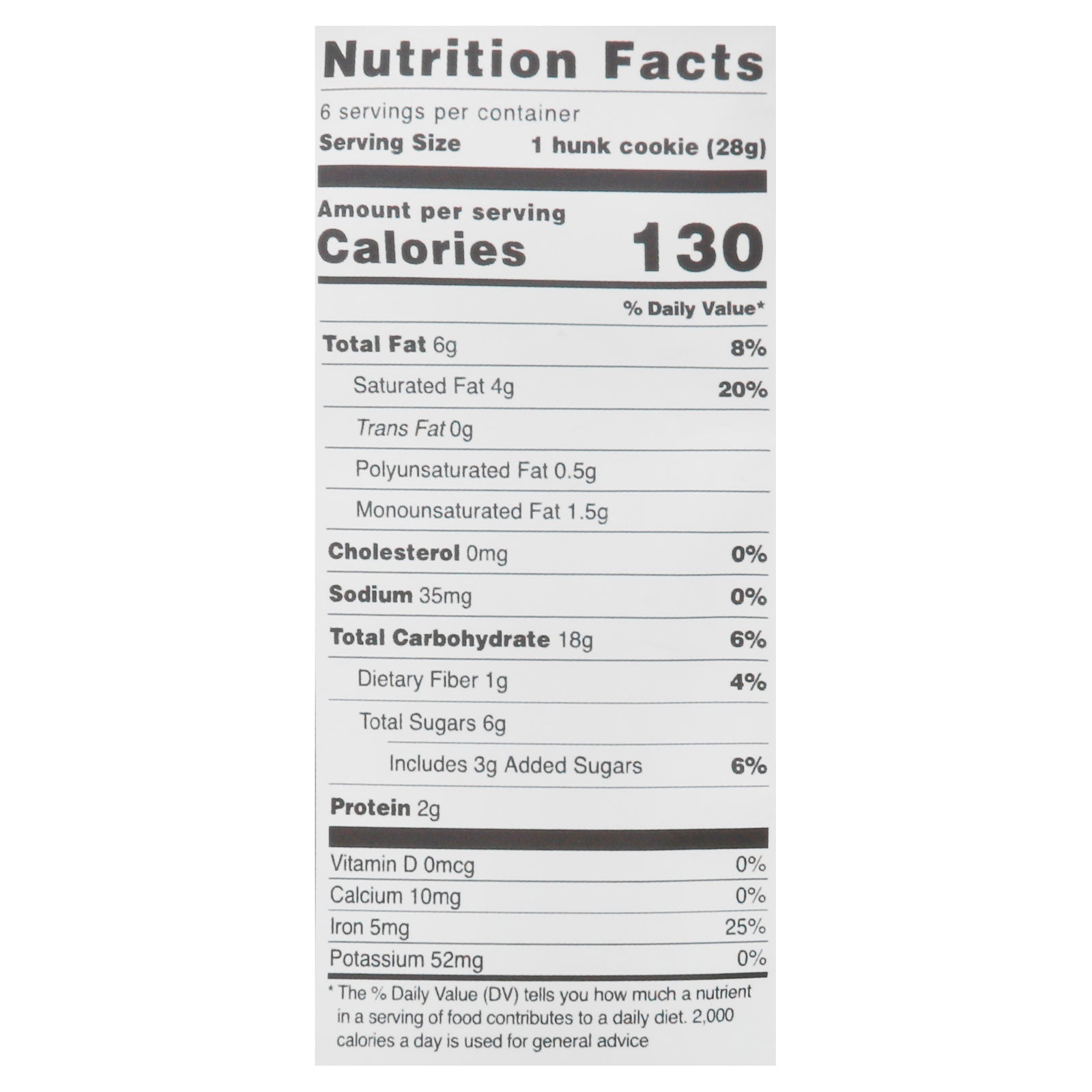 Heavenly Hunks Gluten-Free Birthday Cake Cookies 6-Pack