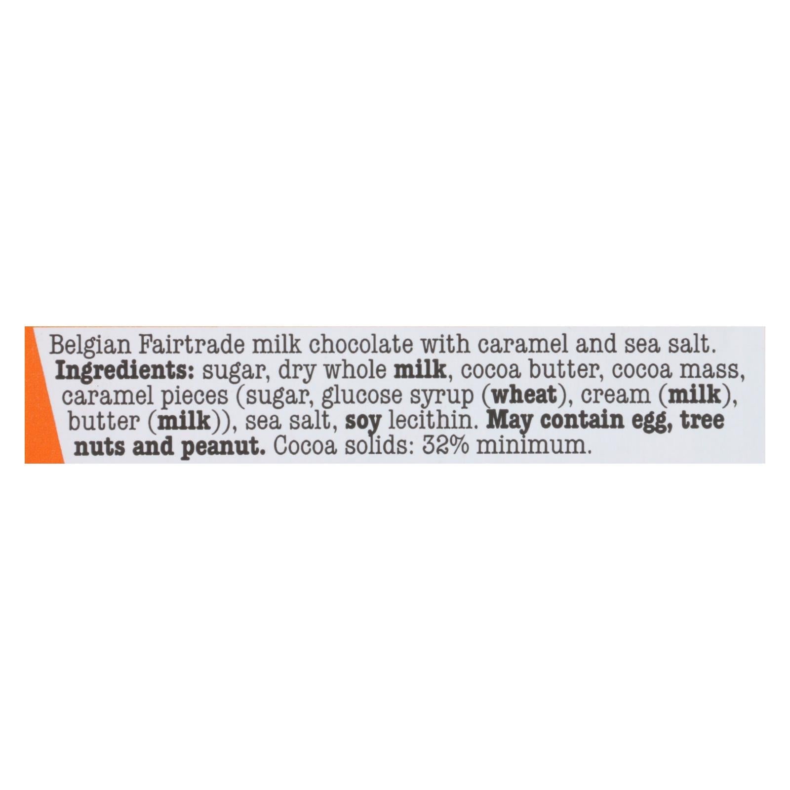Tony's Chocolonely Milk Caramel Chocolate Bars, 15-Pack