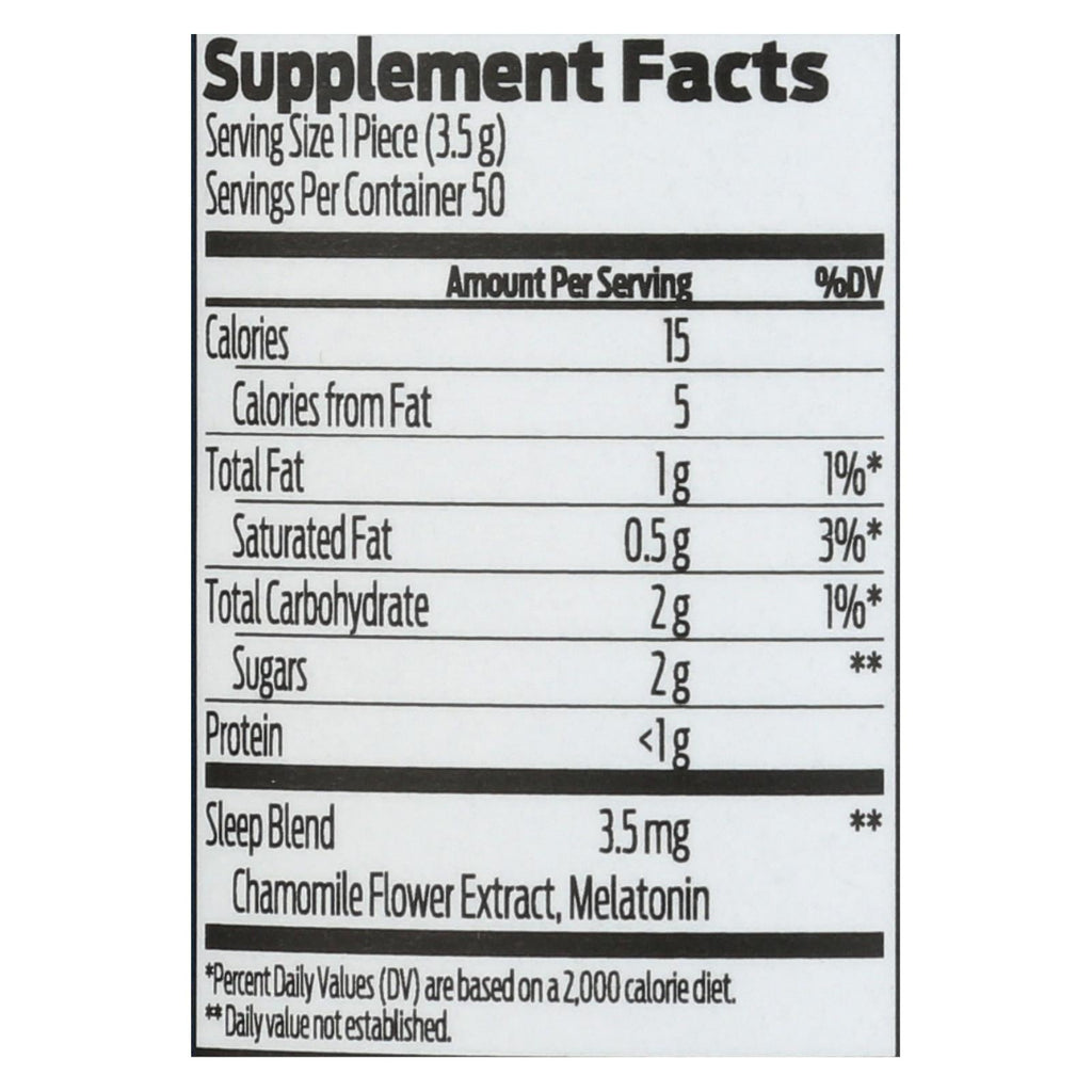 Good Day Chocolate - Chocolate Kid's Sleep - 1 Each - 50 CT