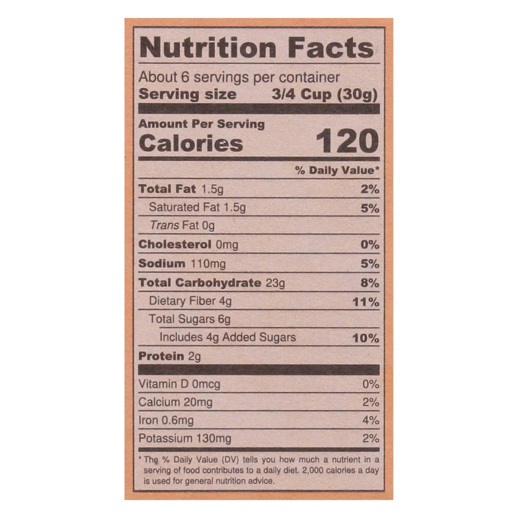 Lovebird - Cereal Honey Grain Fr - Case Of 6-7 Oz