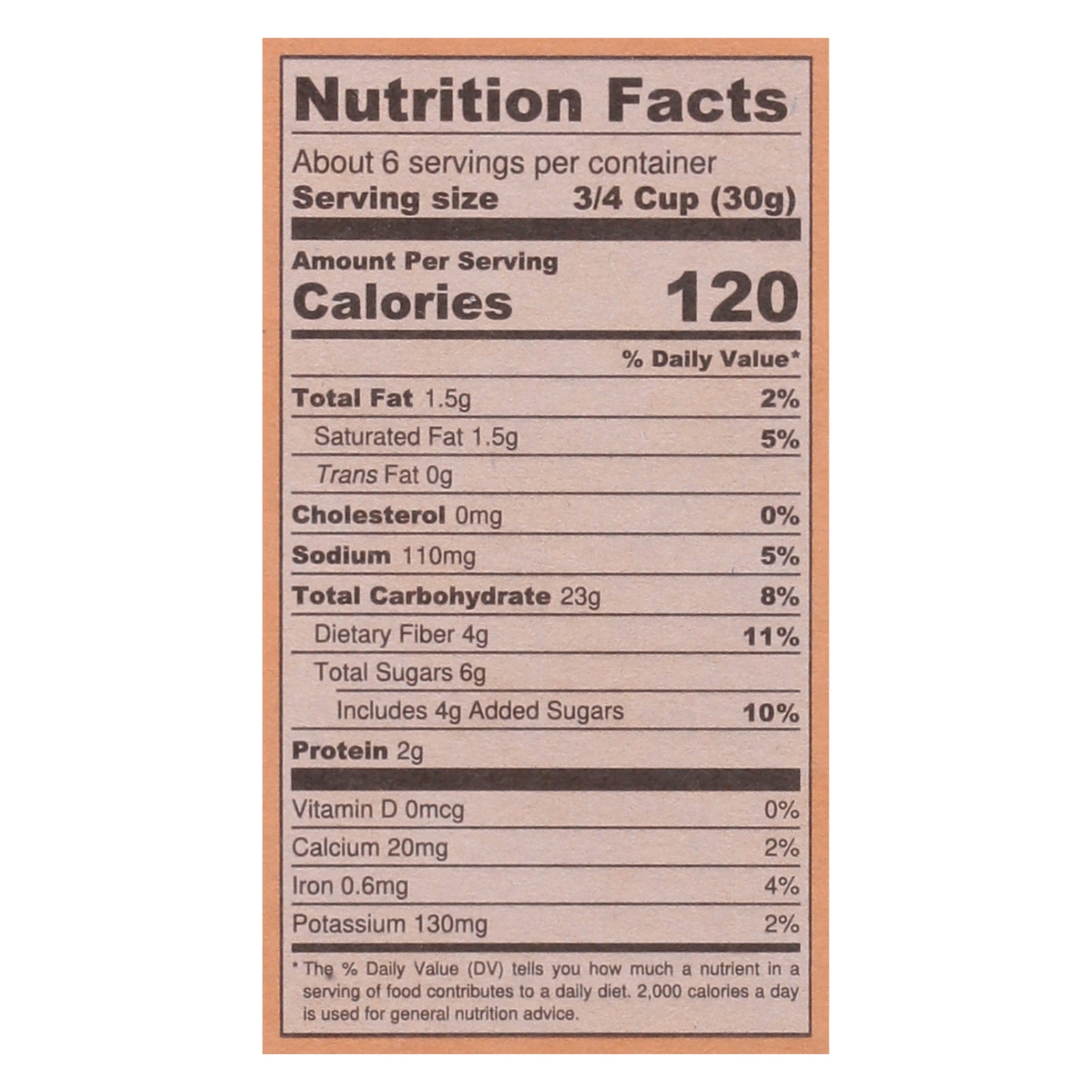 Lovebird - Cereal Honey Grain Fr - Case Of 6-7 Oz