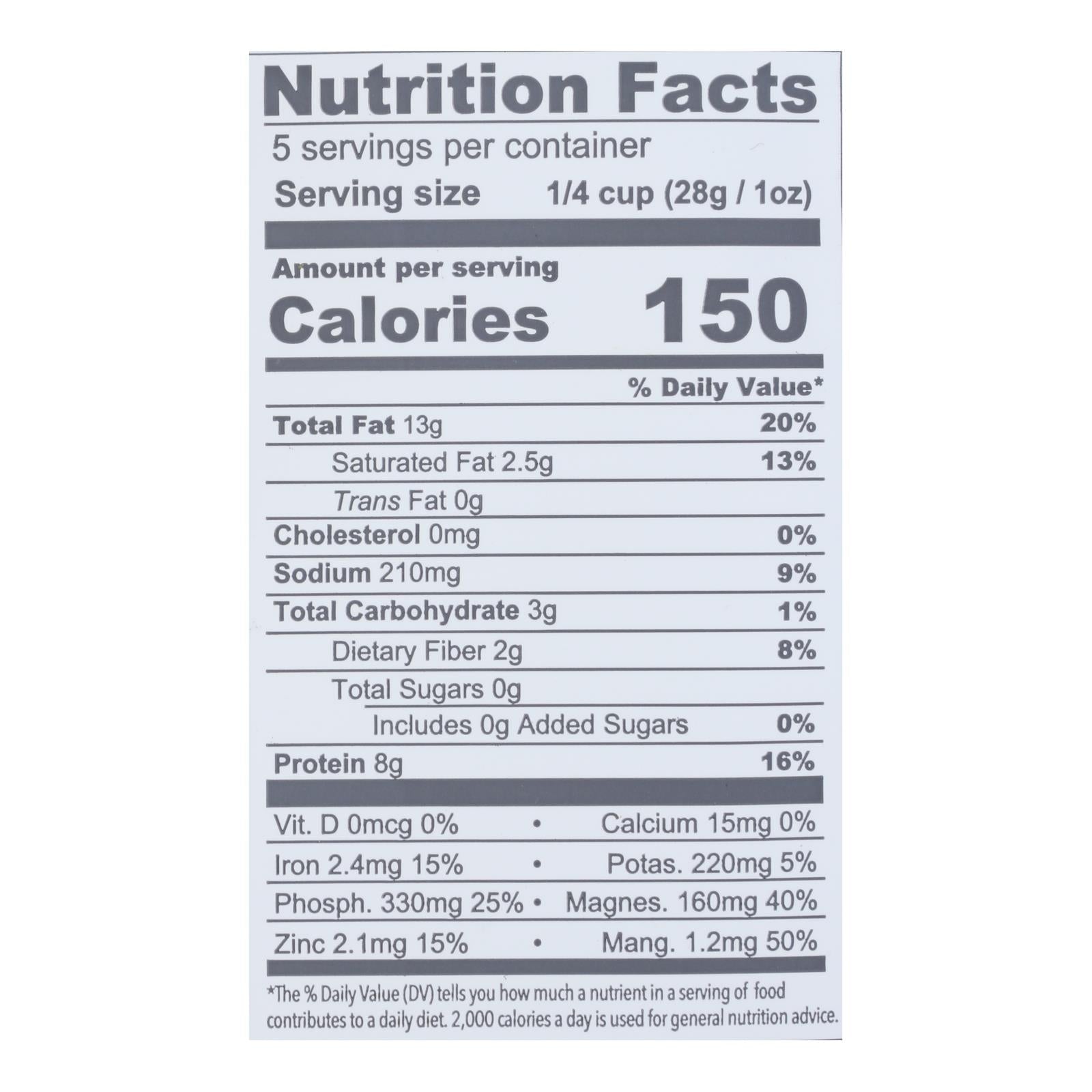Superseedz Sea Salt Gourmet Pumpkin Seeds, 6 Pack, 5 Oz