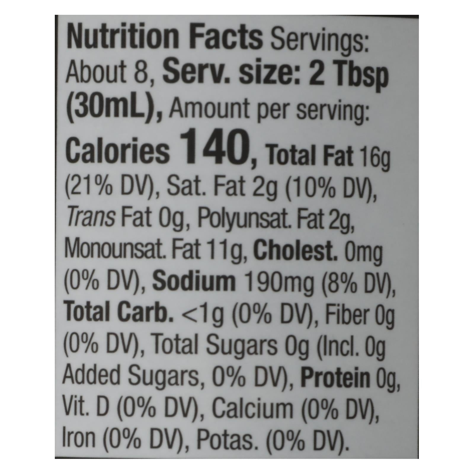 Primal Kitchen Greek Vinaigrette - Avocado & Organic Oil 8oz