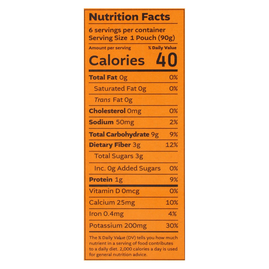 White Leaf Baby Food Sweet Potato - 6 Pack, 3.17 Oz
