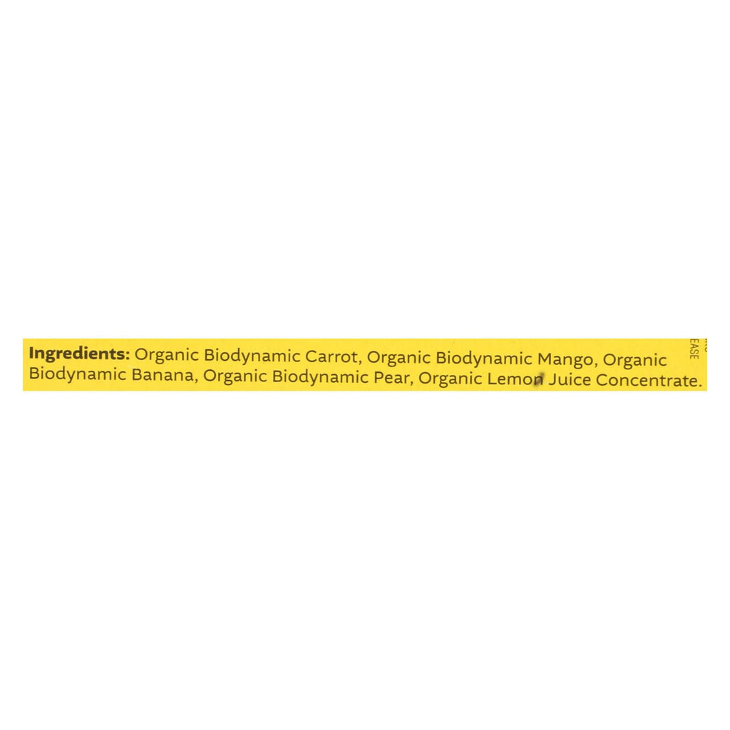 Organic Mango Baby Food - 6 Pack, 3.17 Oz Each