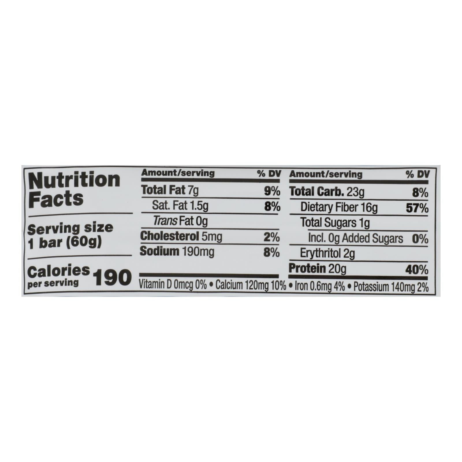 Quest - Bar Oatmeal Chocolate Chips - Case of 12 - 2.12 OZ