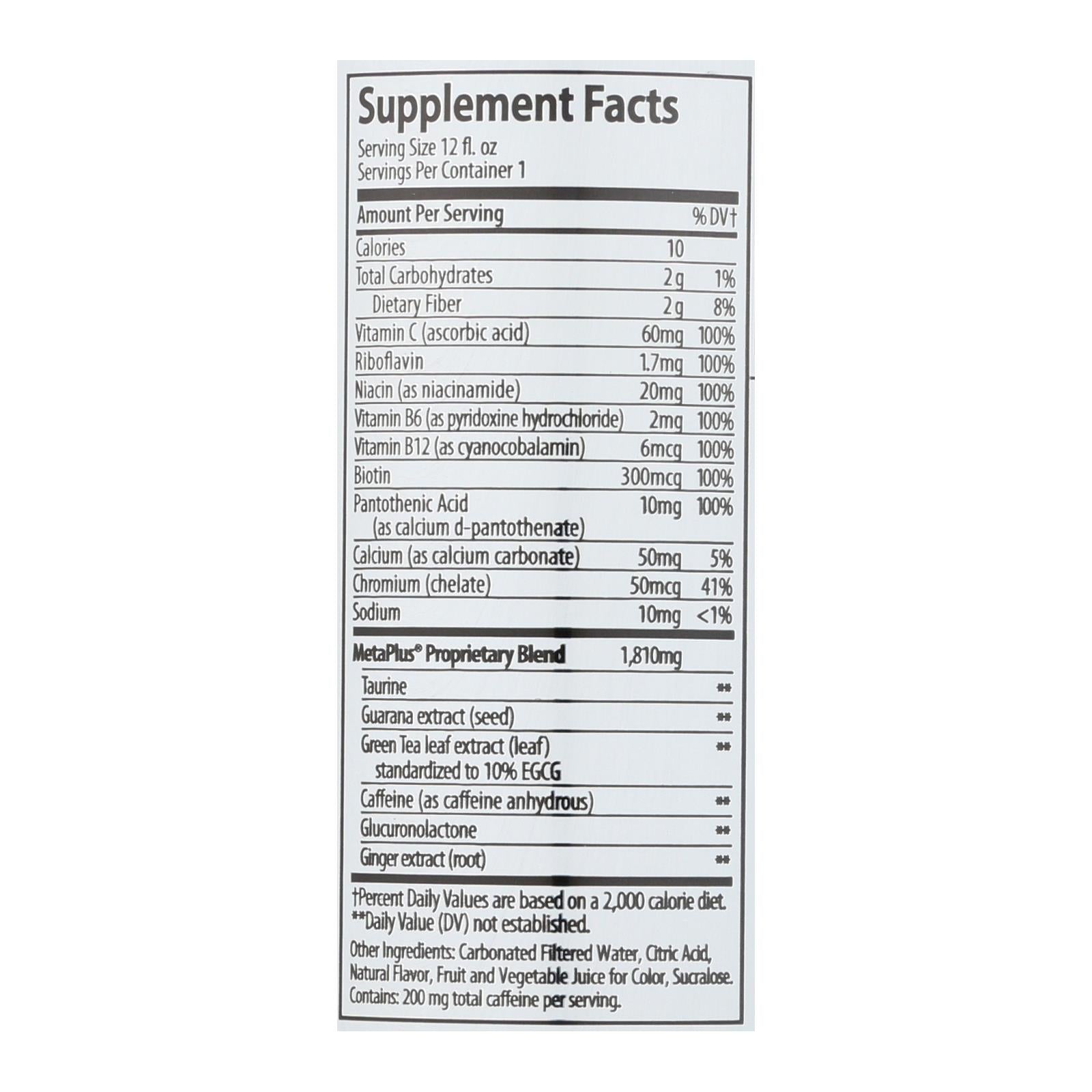 Celsius Watermelon Sparkling Supplement, 12-Pack, 12 oz Each