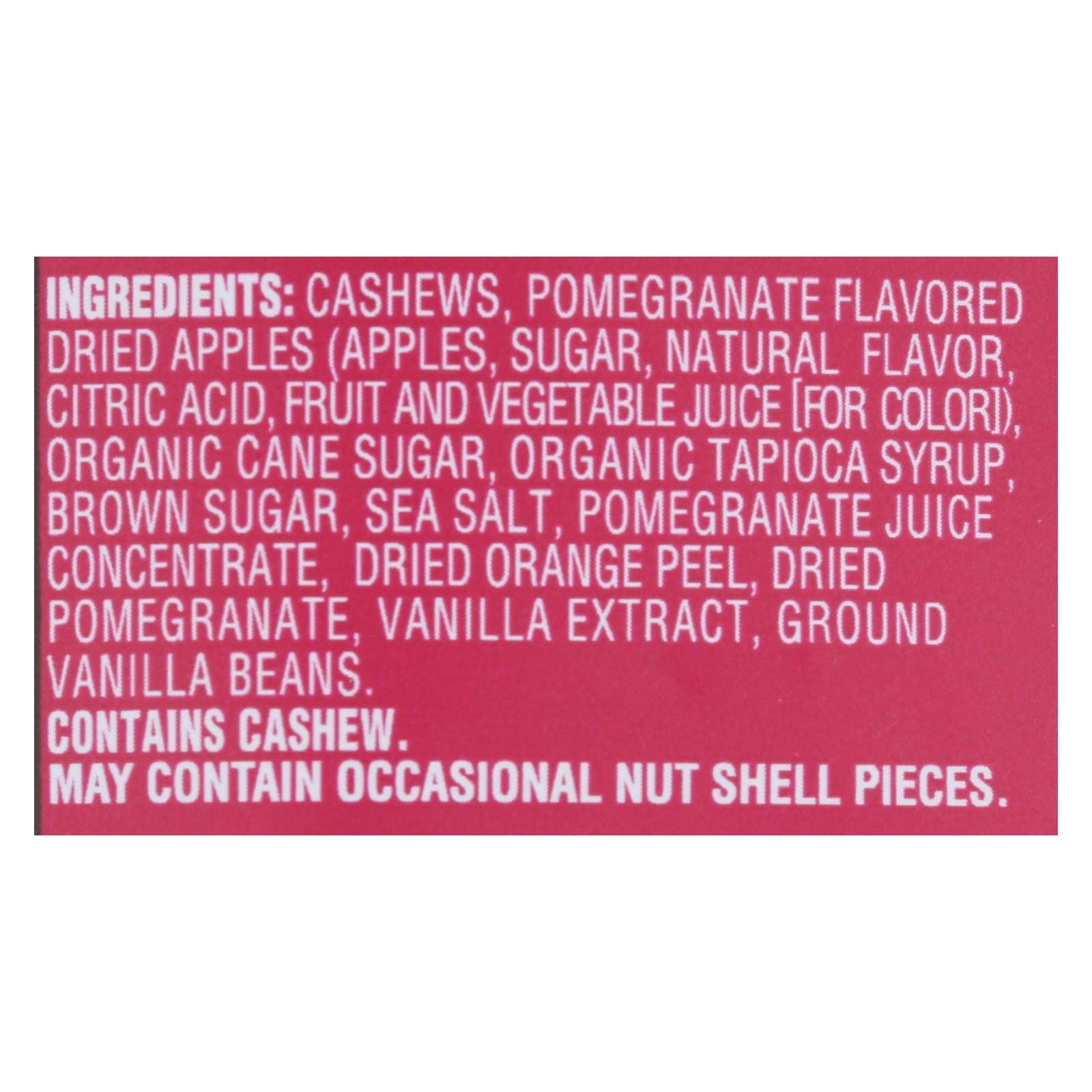 Sahale Cashews Glazed Nuts - Pomegranate Vanilla 6x4oz
