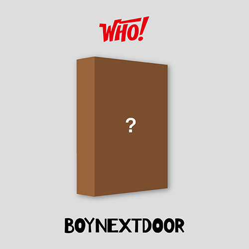 BoyNextDoor 1st Single Album - Who