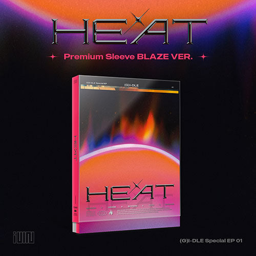 (G)I-DLE Special Album - Heat (Sleeve Ver.)