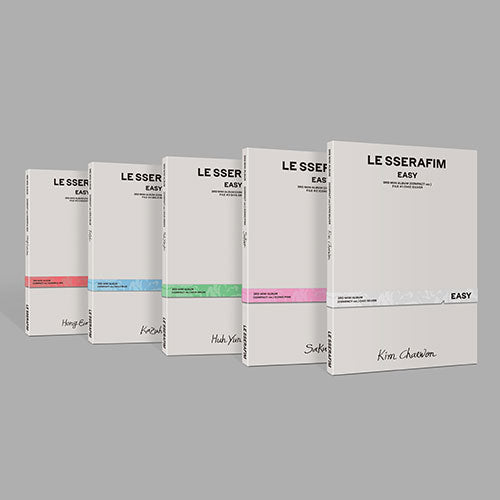 LE SSERAFIM 3rd Mini Album - Easy