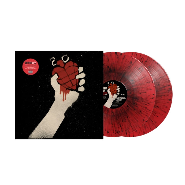 Saviors (Edition De Luxe/2LP/Hot Pink W/ White Splatter Vinyl) & Warning (Fluorescent Green LP Vinyl) & American Idiot (2LP/Red & Black Splatter Vinyl)