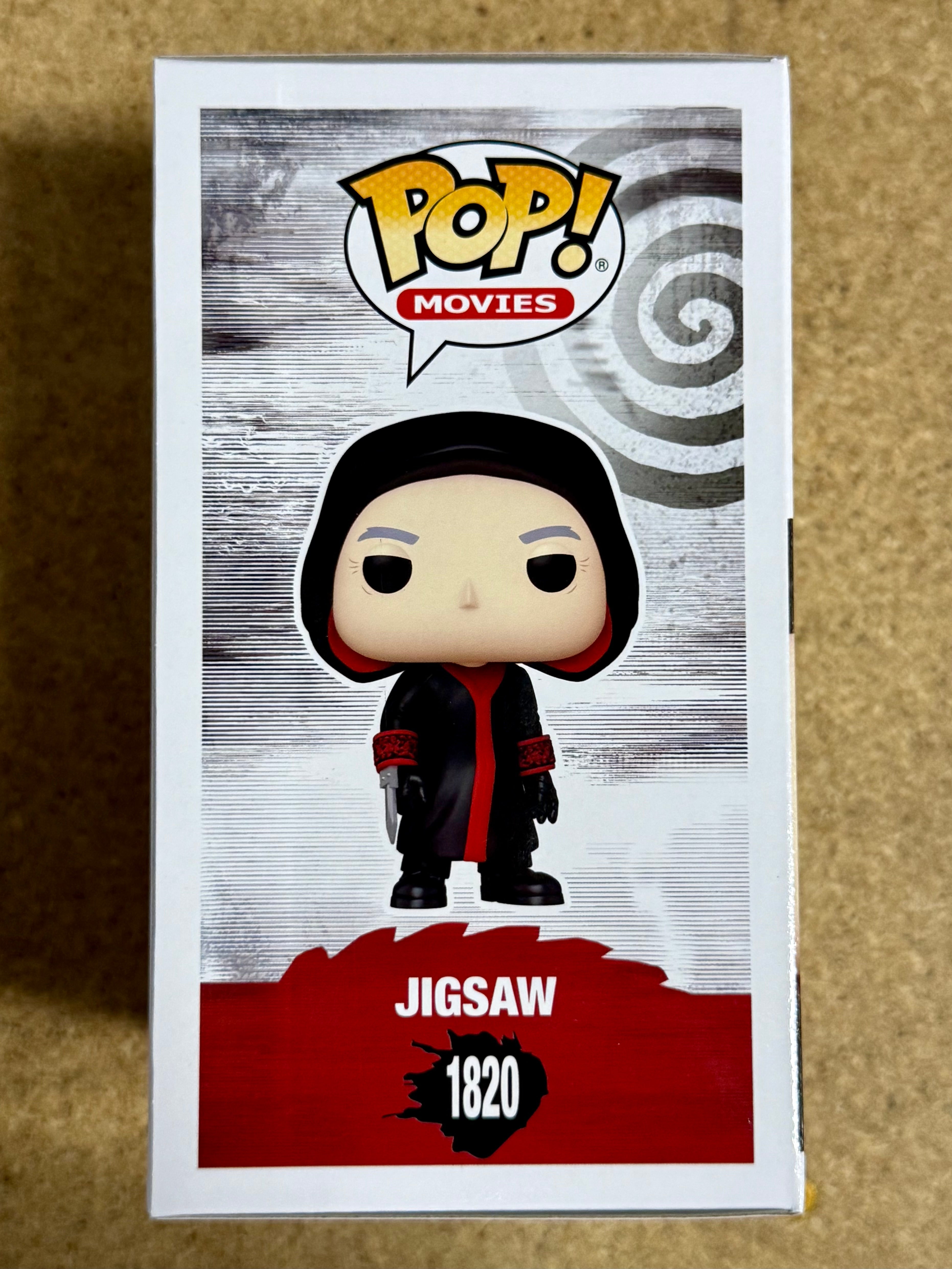 Funko Pop! Movies Hooded Jigsaw #1820 Saw Horror 2025 Serial Killer