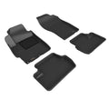 3D MAXpider 08-15 Mitsubishi Lancer Evolution X Kagu 1st 2nd Row - Floor Mat Set (Black) L1MT00801509