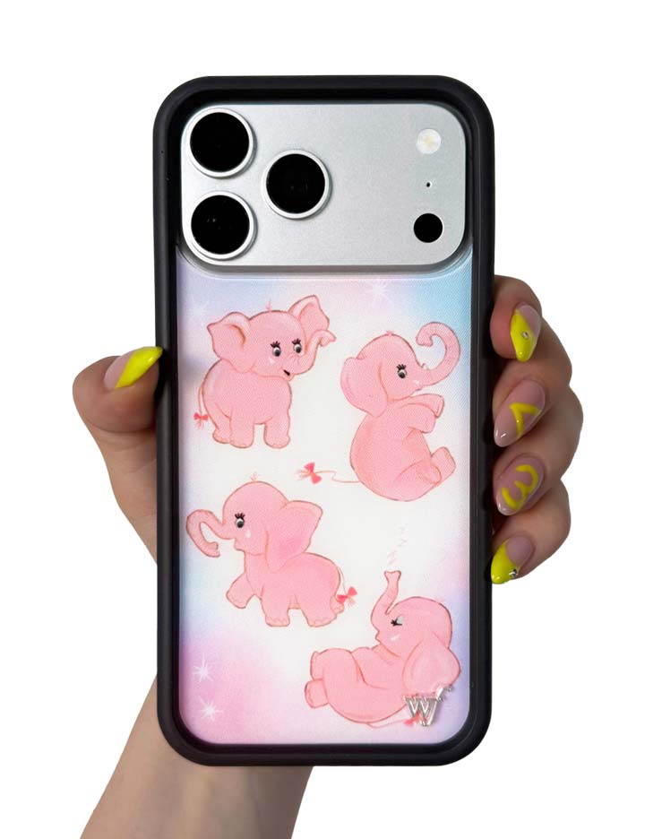 Pink Elephants iPhone Case