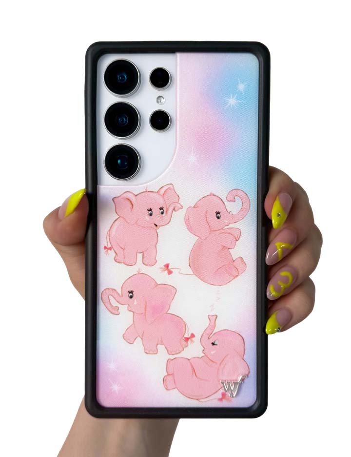 Pink Elephants Samsung Galaxy Case