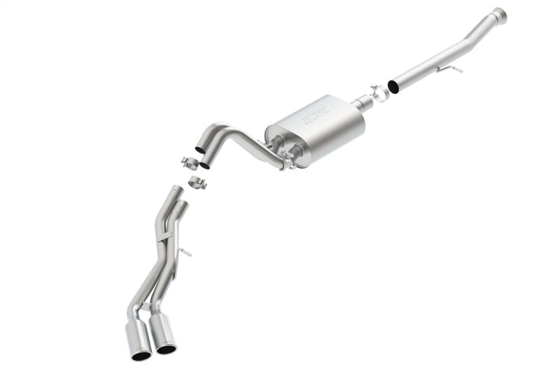 Borla 15-16 Cadillac Escalade ESV/Yukon Denali XL 6.2L V8 AT Split Side Ext SS S-Type CB Exhaust 140653
