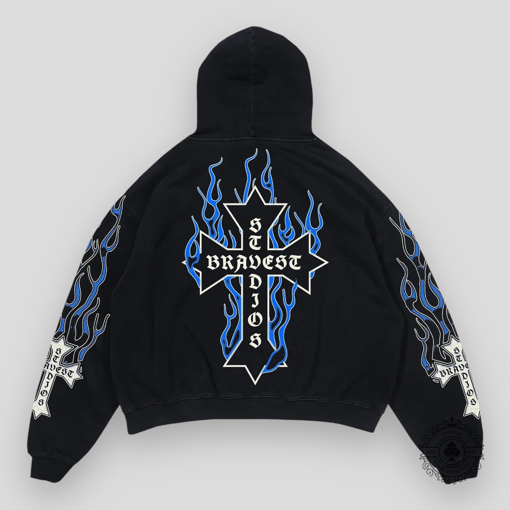 Bravest Studios Eternal Hoodie in Blue