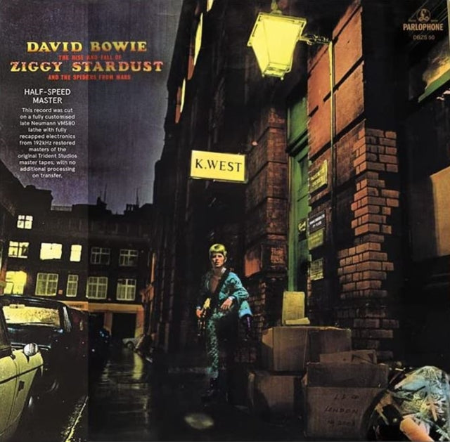 David Bowie - Rise & Fall Of Ziggy Stardust & The Spiders From Mars (2012 Remaster/Half-Speed Master) & Hunky Dory (2015 Remaster/50Th Anniv/Picture Disc) - LP Vinyl Bundle
