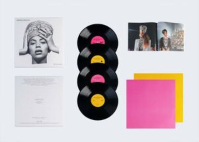 Beyonce - Lemonade (Limited 180G Yellow LP Vinyl/Dl Card Includes Audio & Video) & Homecoming: The Live Album (4LP/Slipcase Jacket/Booklet)