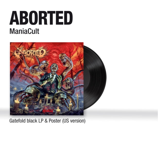 Aborted - Engineering The Dead (Limited Edition/Red LP Vinyl) & Maniacult