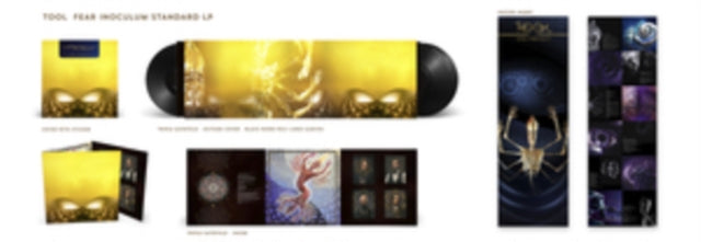 Tool - Fear Inoculum (Le) (Limited/180G/5LP/Etching Side) & Fear Inoculum (3LP/180G) & Undertow & Lateralus (2LP/Picture Disc/4 Different Images/Holographic Gatefold)